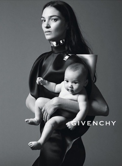 Мариакарда Босконо и её дочь в рекламе Givenchy