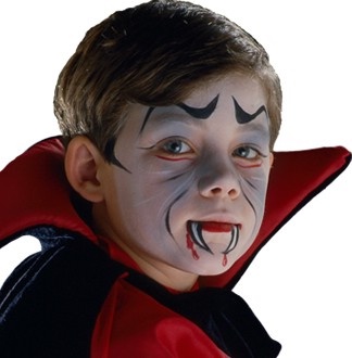 Рисунки на лице для детей на Хэллоуин